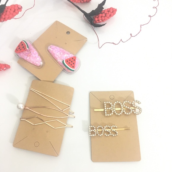 Accessories - Barrette Clips Hair Pin Bundle of 7